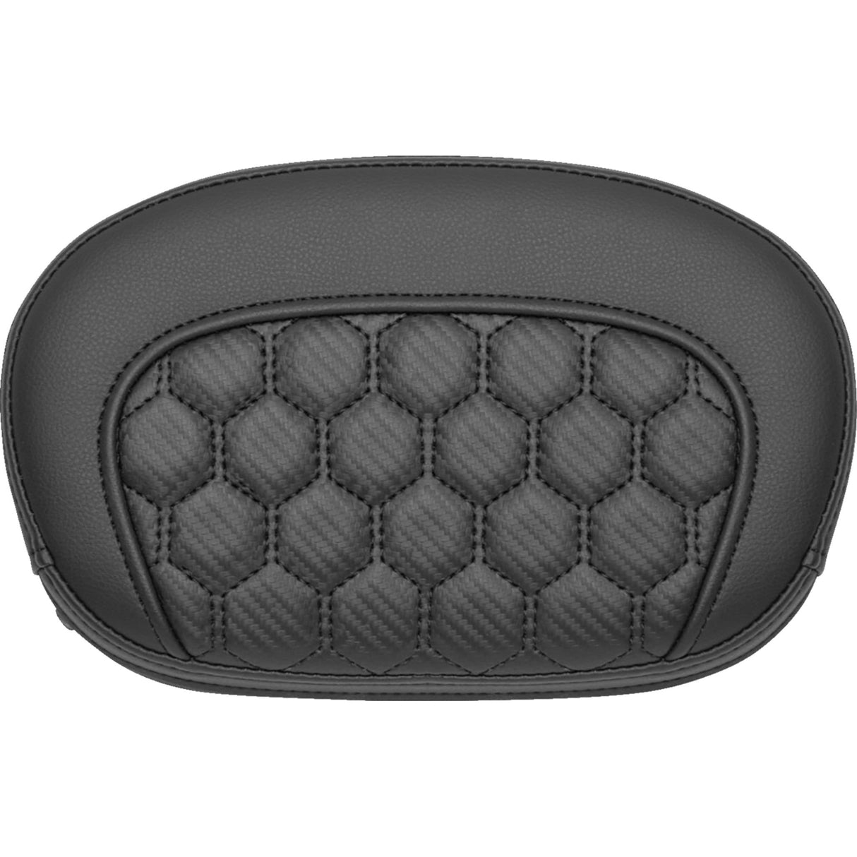 SADDLEMEN 0822-0618 061049 Mini Contour Sissy Bar Pad Sissy Bar Pad - Honeycomb