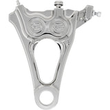 PERFORMANCE MACHINE (PM) 1701-0748 1256-0084-CH 4-Piston Differential-Bore Rear Caliper - Chrome