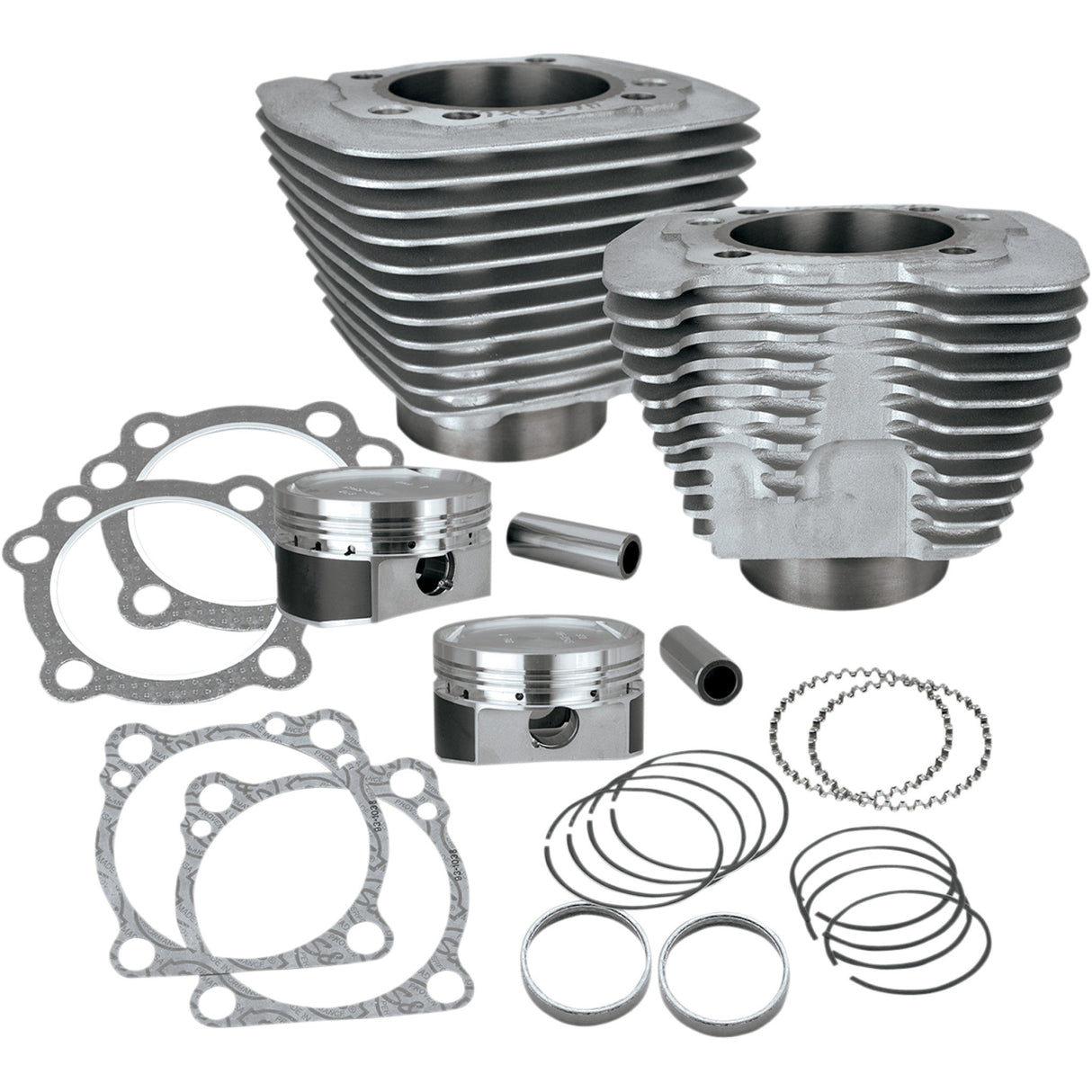 S&S CYCLE 0903-0944 910-0688 1200cc Conversion Kit for XL883 - Silver