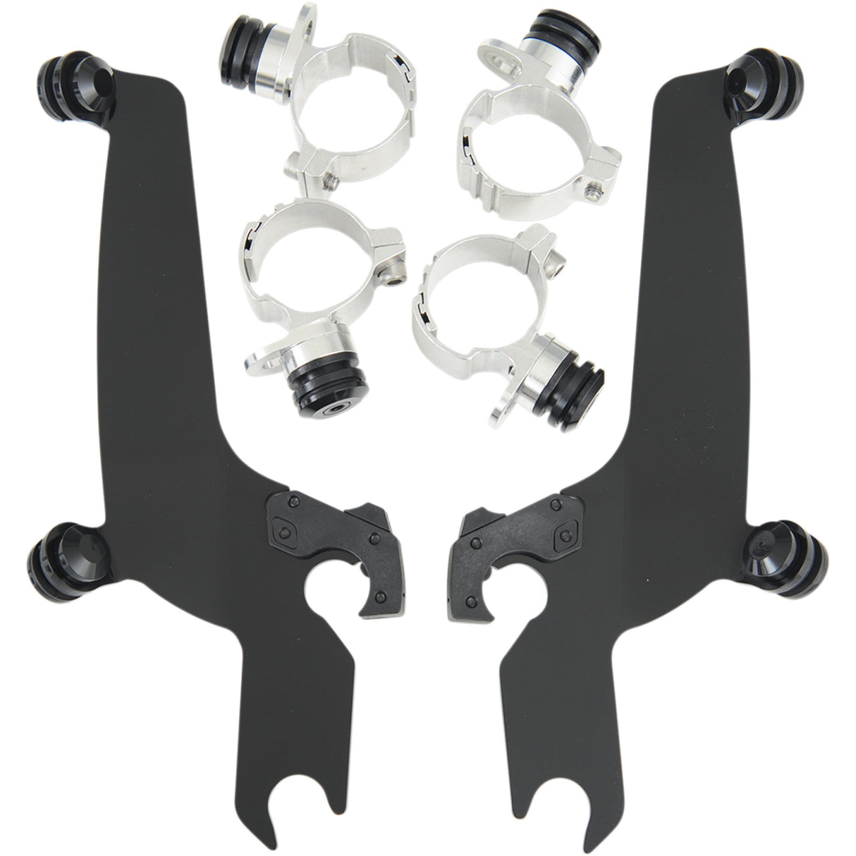 Memphis Shades Mounting Kit - MEB8934 For Yamaha 1100 Star Custom / 650 Star Custom / Star 1100 Custom 1998-2015 | Kawasaki 900 2007-2024