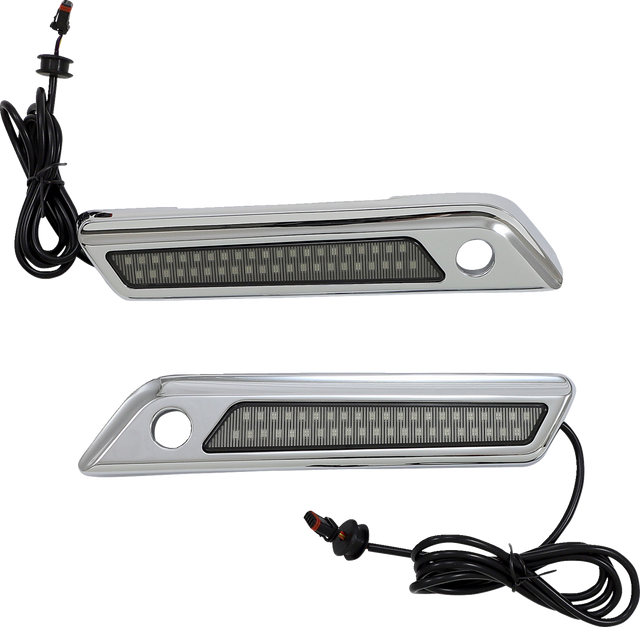 Saddlebag Latch Dual Color Accent Lights