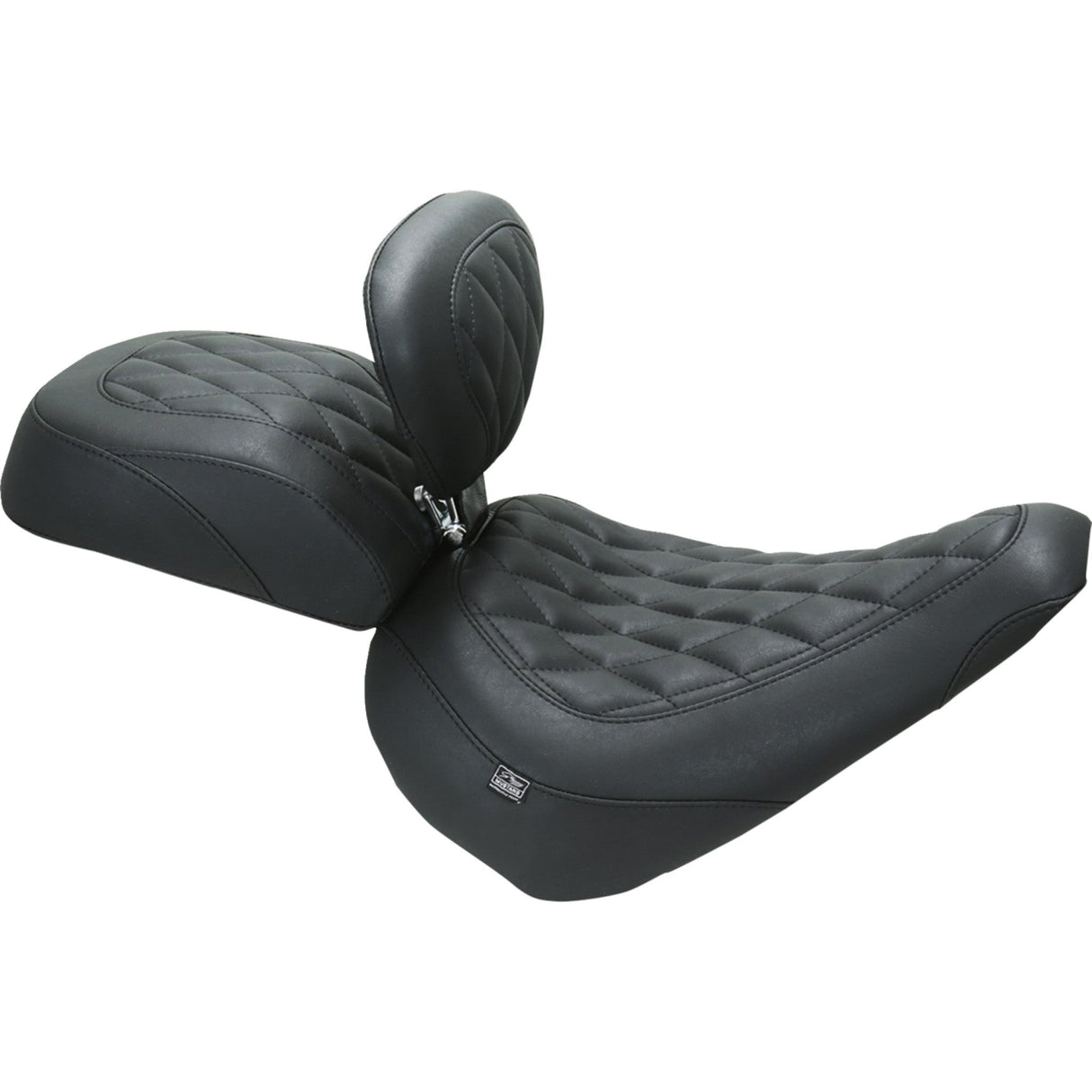 Mustang Wide Tripper™ Passenger Seat Diamond Black Stitch Fxbr - 85213 For Harley Softail Breakout 2023-2025