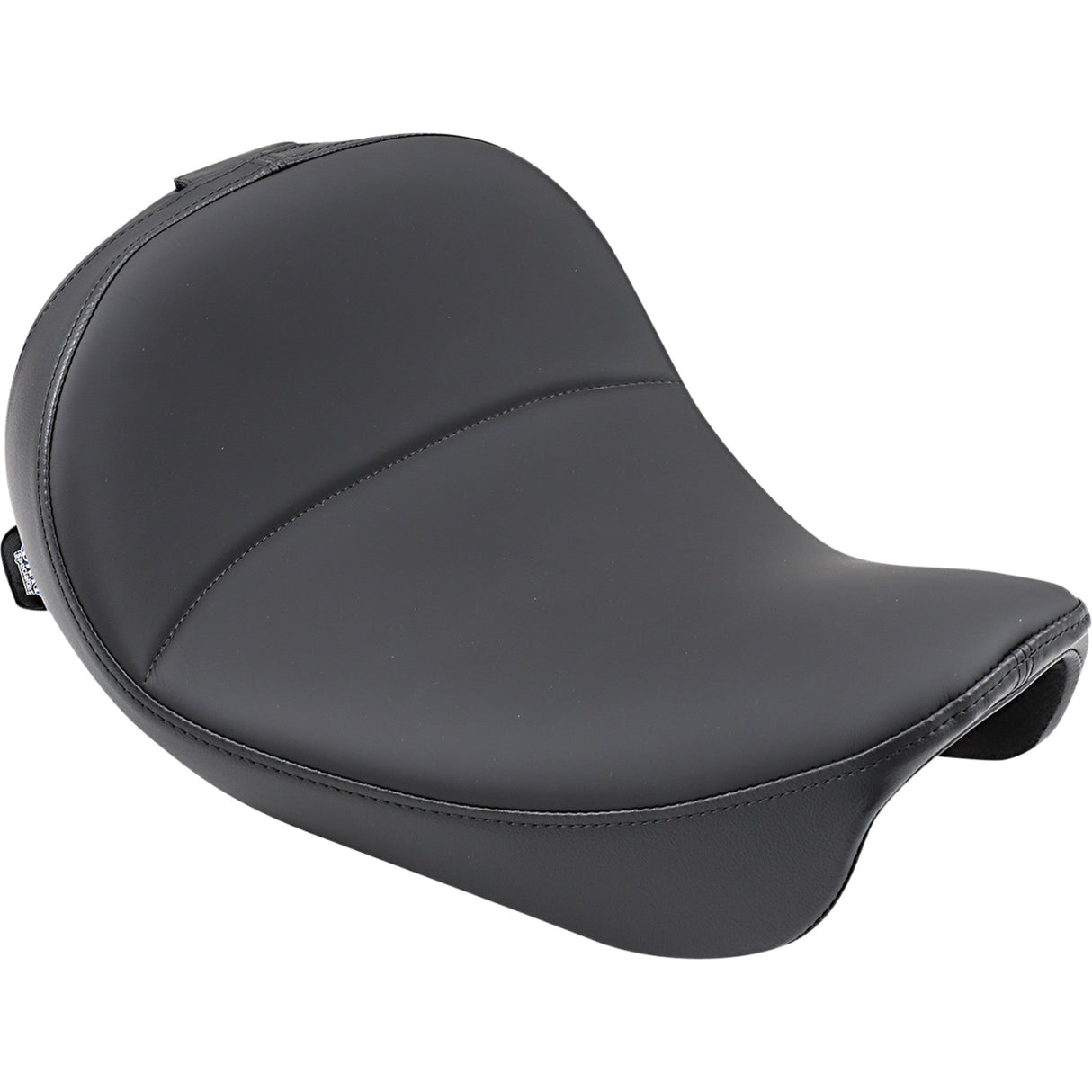 DRAG SPECIALTIES 0803-0555 Solo Seat with EZ Glide II™ Backrest Option Solo Seat - Mild Stitched - Driver's Backrest - FXD/FLD '06-'17