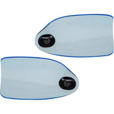 KLOCK WERKS 0635-2820 KWS-01-0128-HC Flare® Handguards harley-davidson hydraulic clutch - blue ice