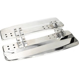 Slyfox Driver Floorboards Black Polished Touring - SF-905-00-2 For Harley Motorcycles 1980-2023