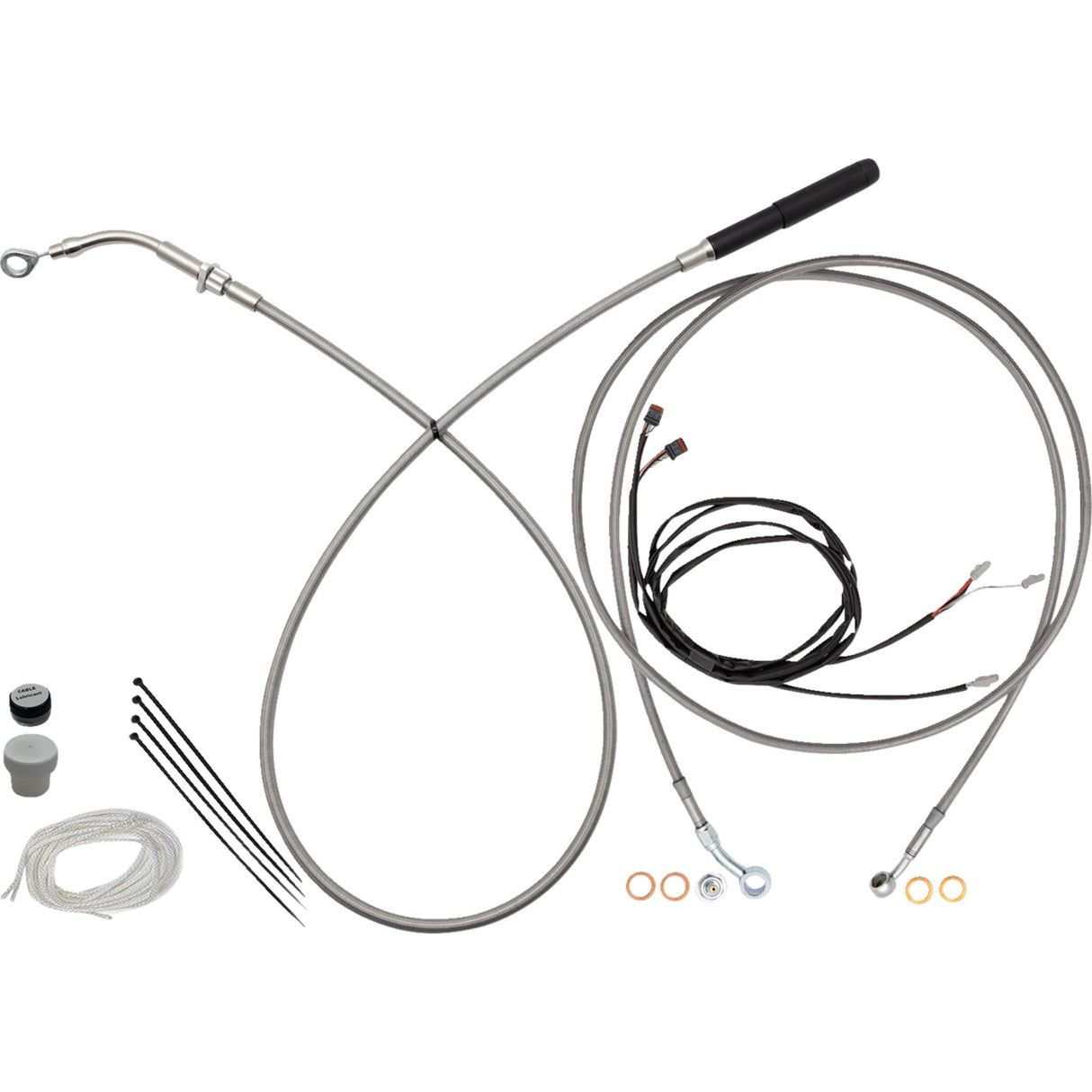 Fat Baggers Inc. Cable Kit - 219916 For Harley Road Glide 2021-2025