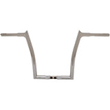 FAT Baggers INC. 1-1/4" EZ Install Pointed Top Handlebar 14" Chrome - 906014 For Harley Road Glide 2015-2022