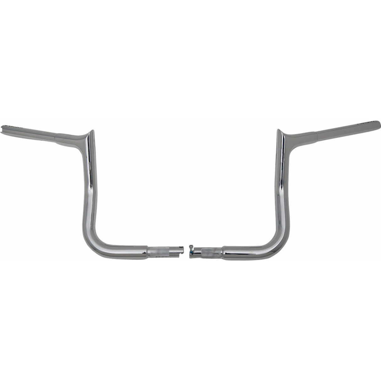 FAT Baggers INC. 1-1/4" EZ Install Pointed Top Handlebar 10" Chrome - 945010 For Harley Street Glide 2023-2026