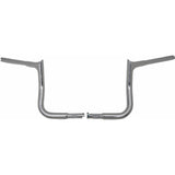 FAT Baggers INC. 1-1/4" EZ Install Pointed Top Handlebar 10" Chrome - 945010 For Harley Street Glide 2023-2026