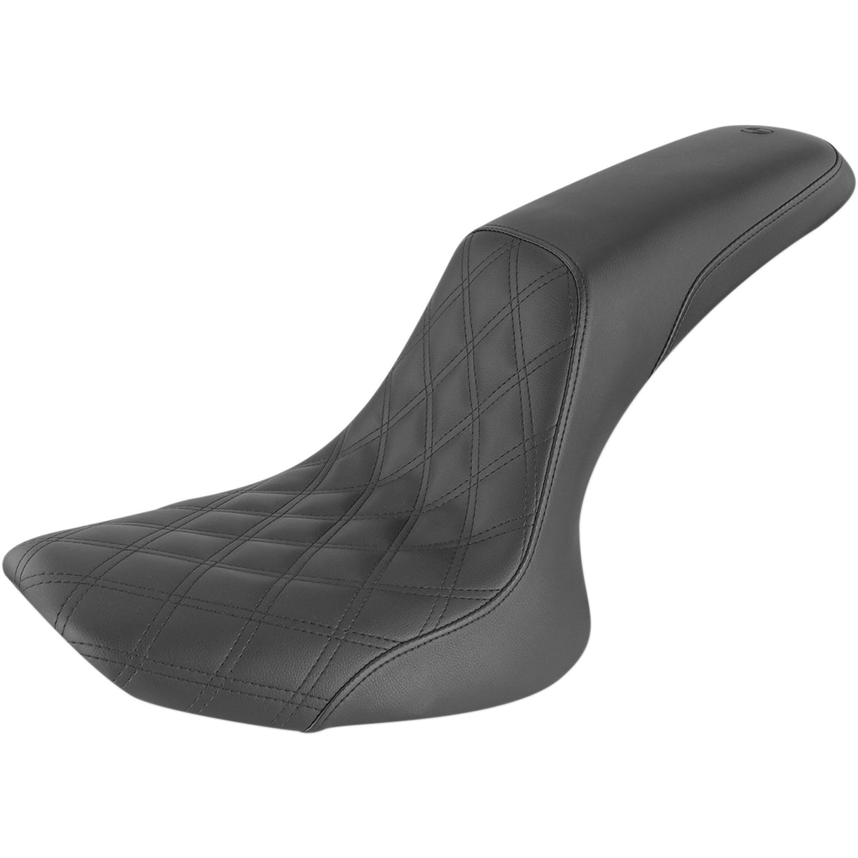 Saddlemen Profiler™ Lattice Stitch Seat Front Lattice Rear Smooth Black - 884-01-149 For Harley Softail 1984-1999