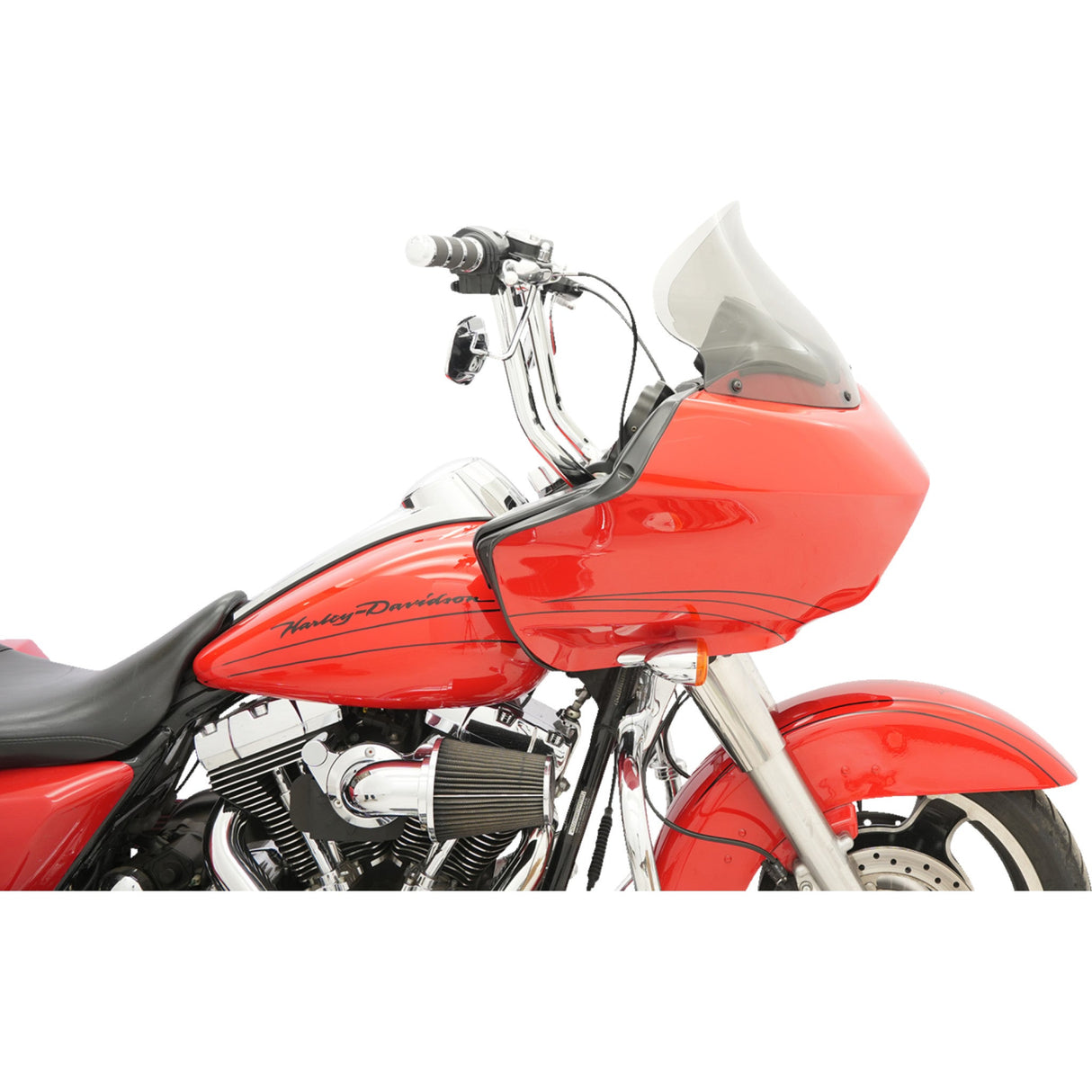 Klock Werks Pro-Touring Flare® Windshield 12" Tinted - KWW-01-0620-T For Harley Road Glide 1998-2013