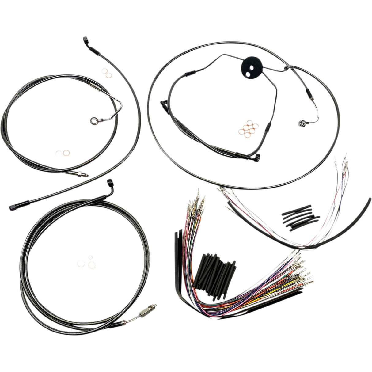 Magnum Shielding Cable Kit - 487021 For Harley Road Glide 2011-2012
