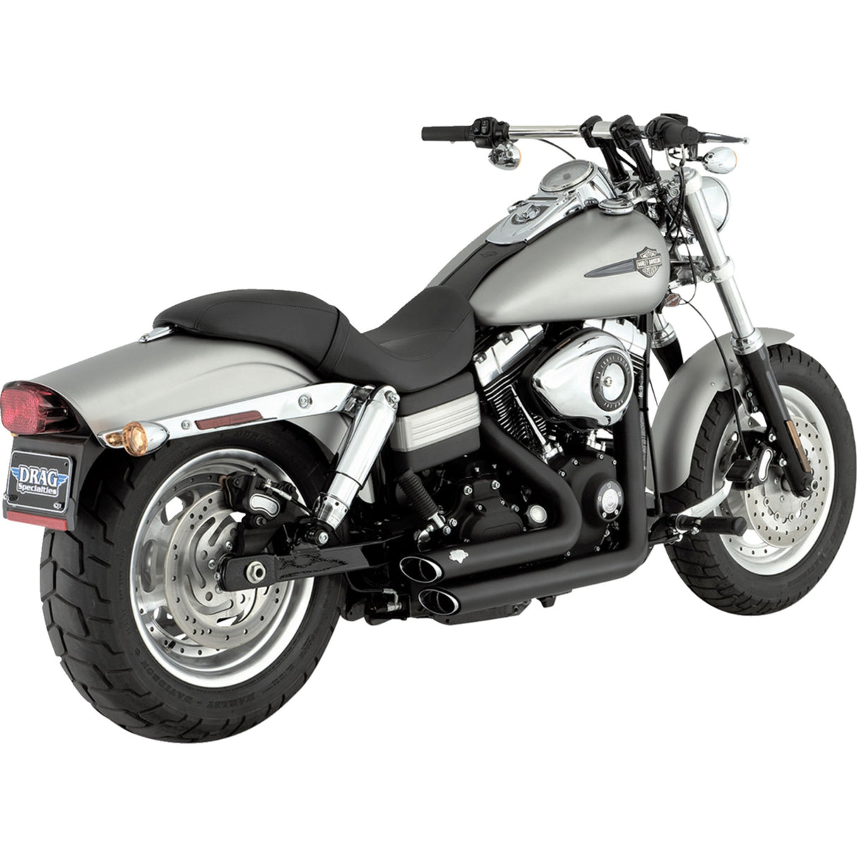 Vance & Hines Shortshots 2-Into-2 Exhaust System - 47317 For Harley Dyna 2006-2009