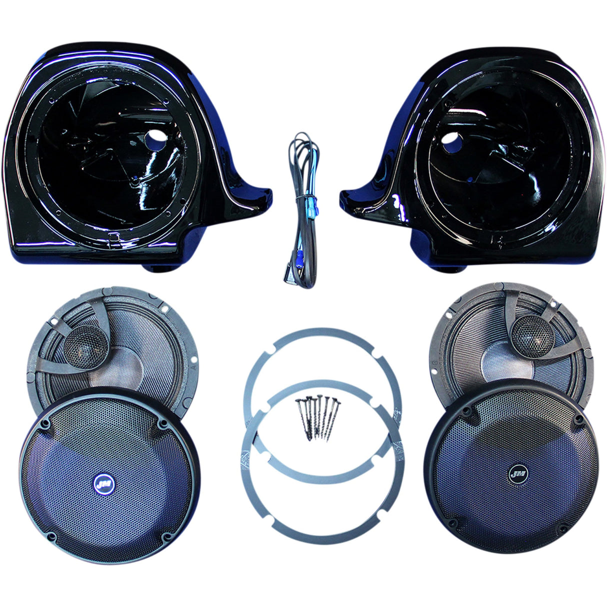 J & M 4405-0824 HL13-6582TW-XRP Speaker kit - fairing - '06-'13 flhtk