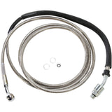 Drag Specialties Stainless Steel Hydraulic Clutch Line For Harley Motorcycles 2013-2016