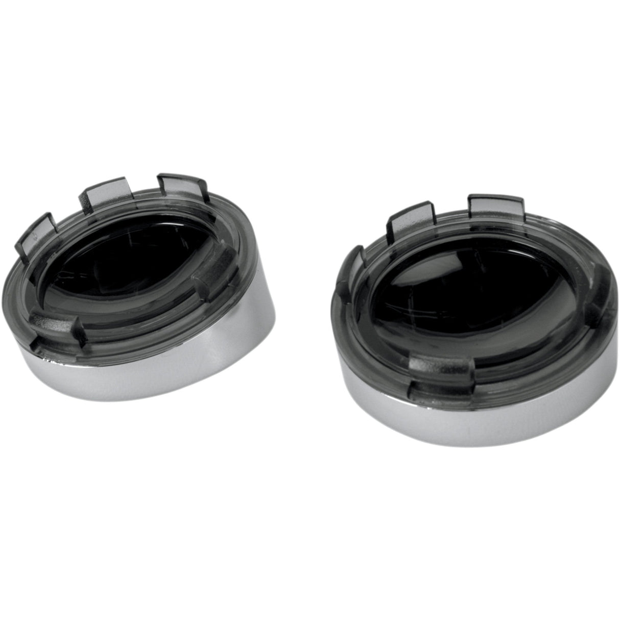 DRAG SPECIALTIES Visor-Style Bezel and Lens for Deuce-Style Turn Signals Bezel/Lenses