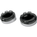 DRAG SPECIALTIES Visor-Style Bezel and Lens for Deuce-Style Turn Signals Bezel/Lenses