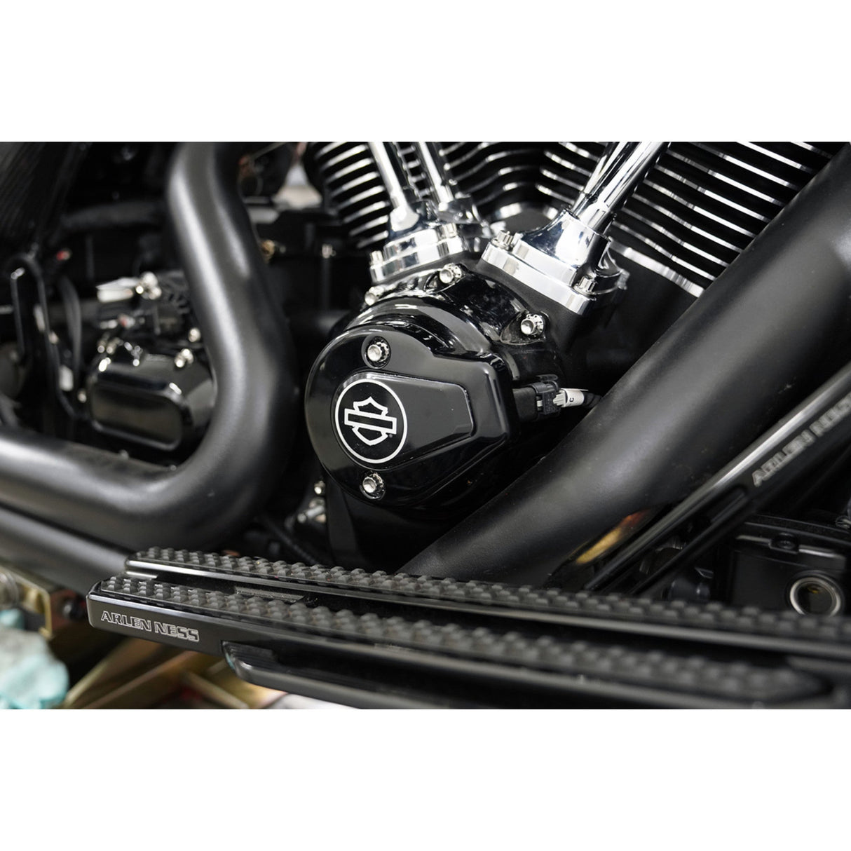 Arlen Ness Cam Cover Point Cover Titanium 12-Point Bolt Kit Polished - 300-980 For Harley Road Glide / Touring / Softail / Street Glide 2023-2026