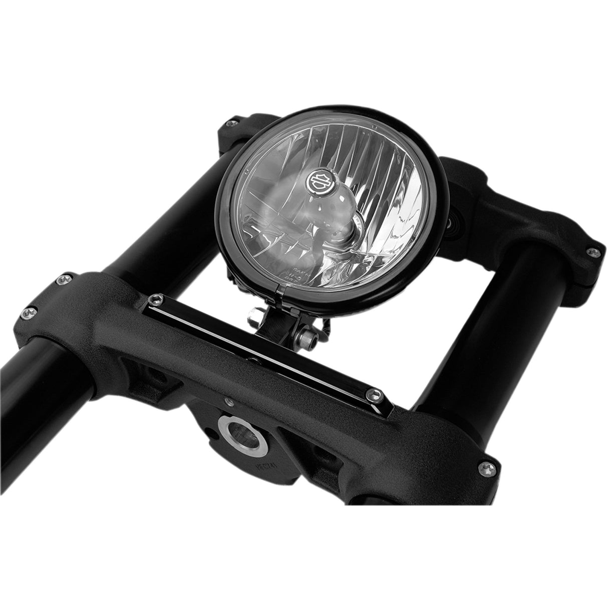 SPEED MERCHANT 2001-2219 SM-FTB075-B Headlight Base Bracket and Mount Block Headlight Mounting Block - Harley Davidson