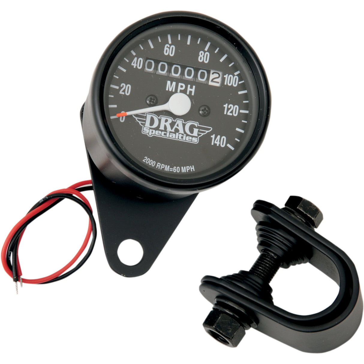 Drag Specialties Gauge - 2210-0249 For Harley 1973-1990