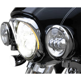 CIRO 2040-2762 45205 Fang® Headlight Bezel - Chrome