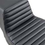 Saddlemen Step-Up Seat — Front Tuck-N-Roll Black - 897-06-171 For Harley Touring 1997-2007