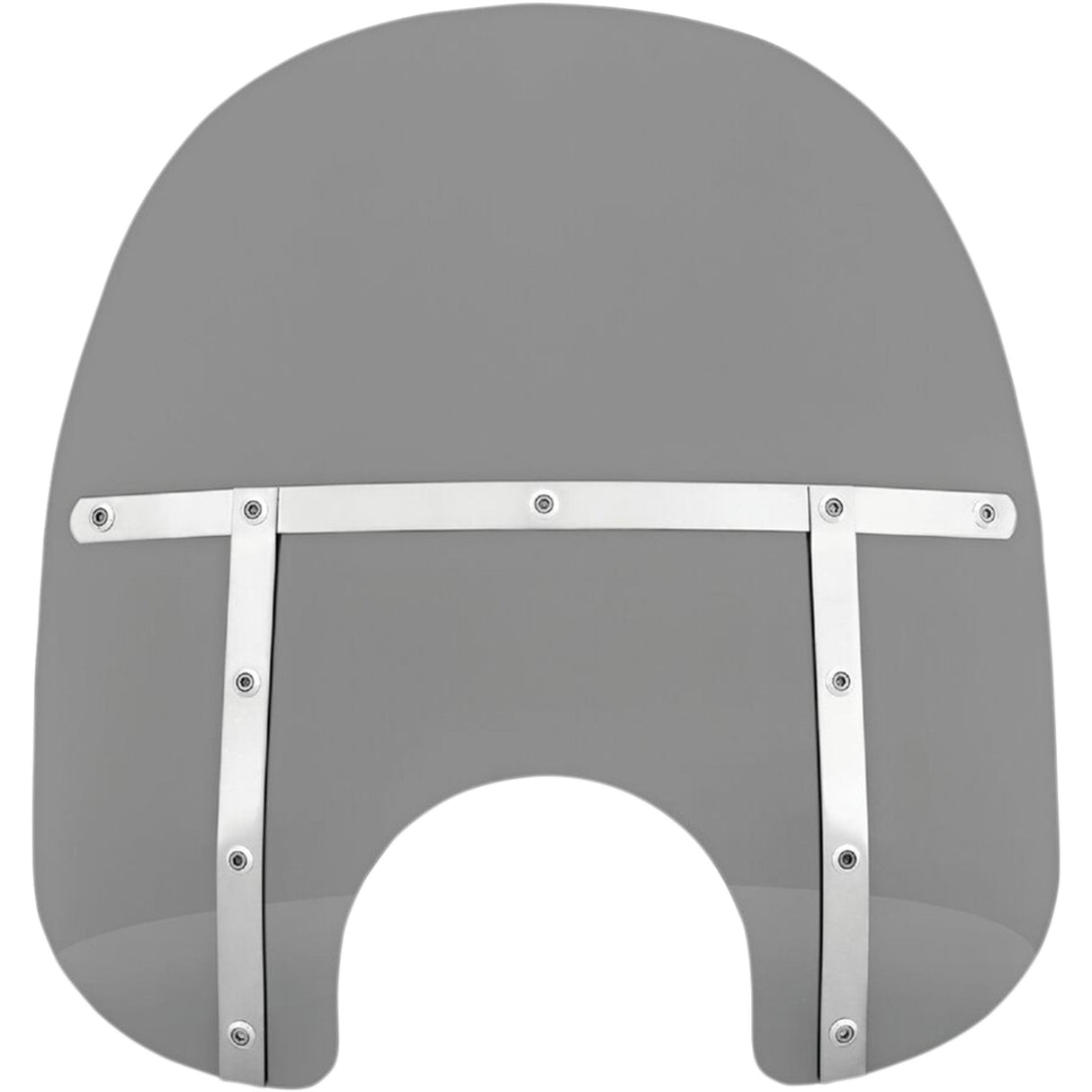 MEMPHIS SHADES 2313-0268 MEM32112 Memphis Fats Windshield Fats Windshield - 17" - Headlight - Black Smoke