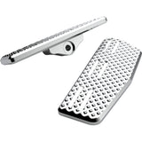 LA CHOPPERS 1621-1196 LA-P101-01C Mini Floorboards front - chrome