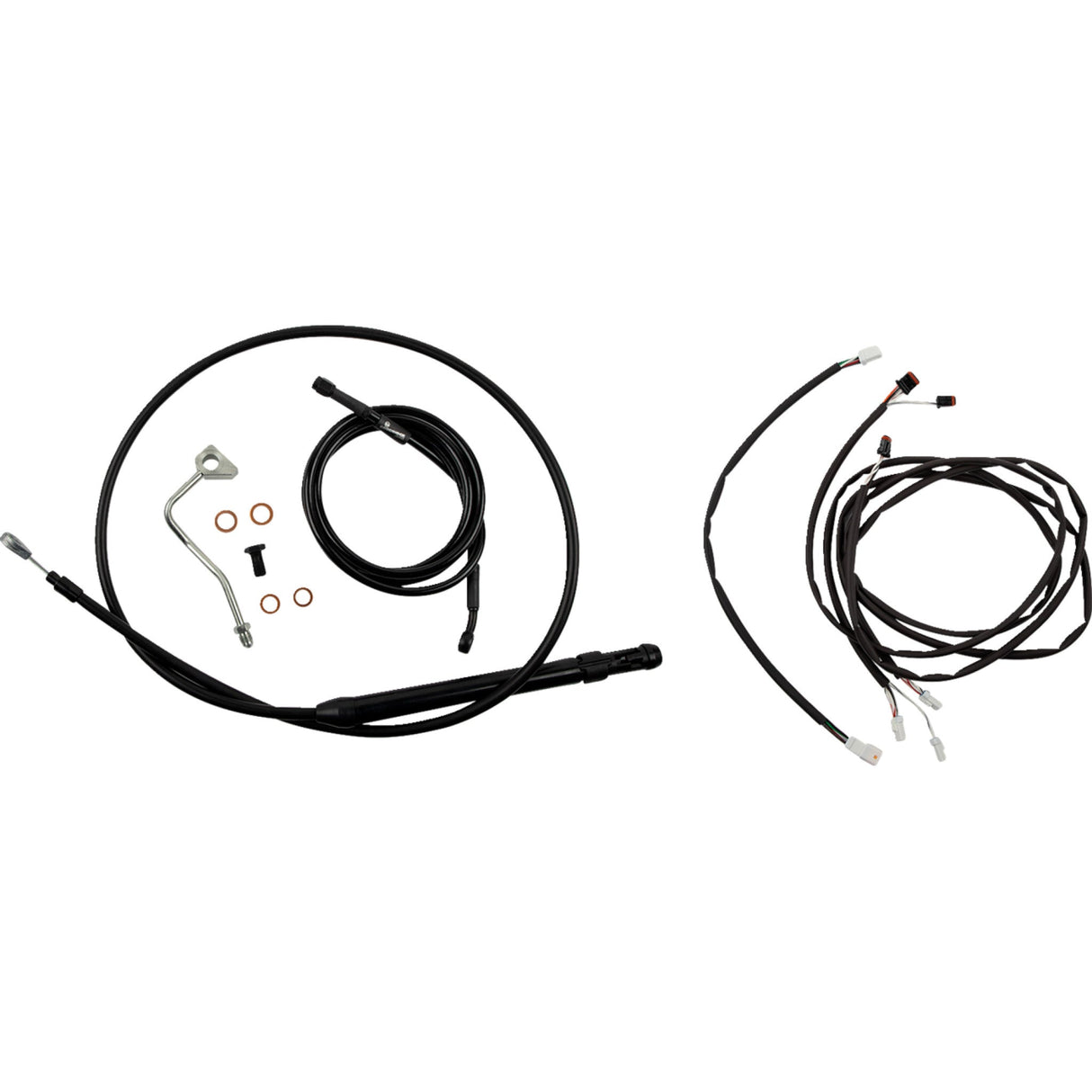 Burly Brand Complete Cable Kit - B30-1308 For Harley Touring 2021-2025