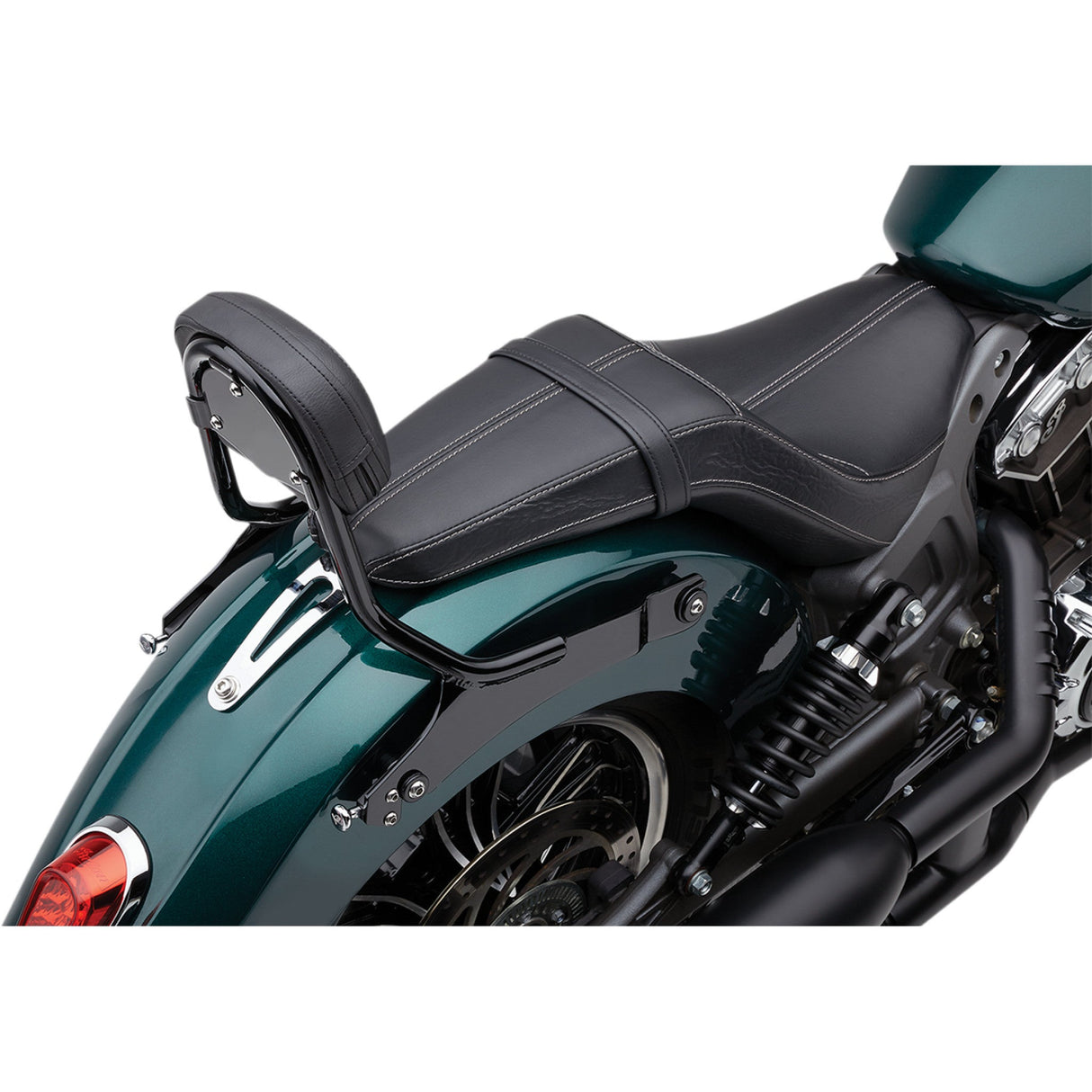 COBRA 1501-0716 502-2010B Detachable Mini Backrest Detachable Backrest - Black - Mini - Scout