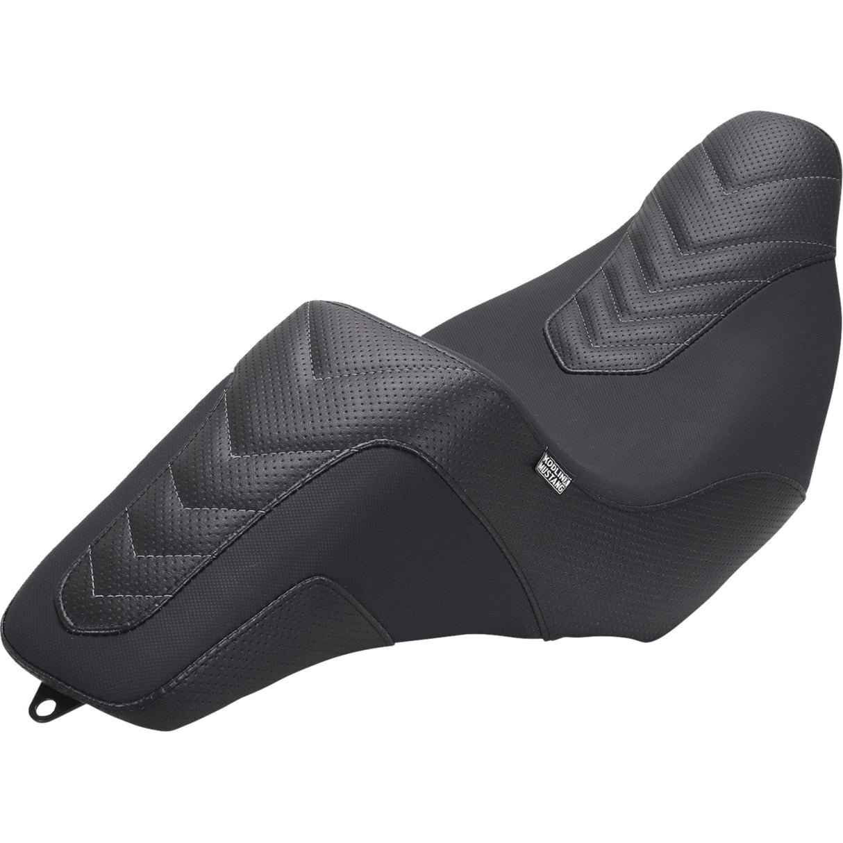 Mustang Squareback Seat - 76324GM For Harley Touring 2023-2026
