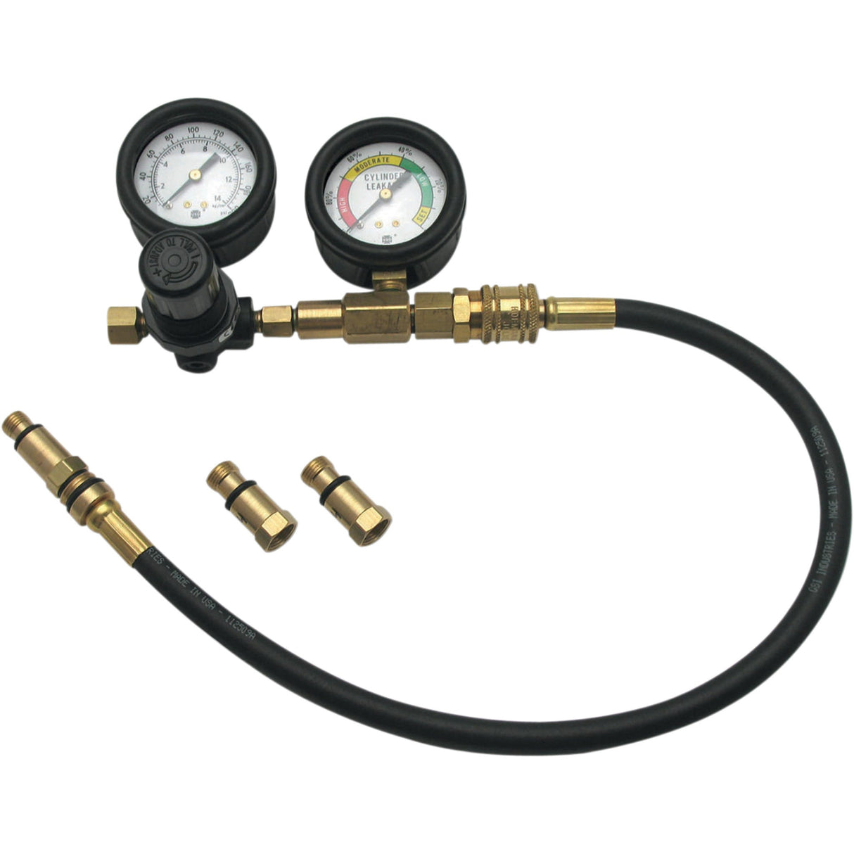 JIMS 3801-0173 782 Dual Gauge Leakdown Tester Cylinder Leakdown - 4-Stroke
