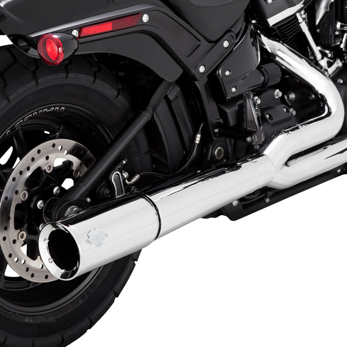 VANCE & HINES 1800-2575 17387 Pro Pipe 2-into-1 Exhaust System - Chrome