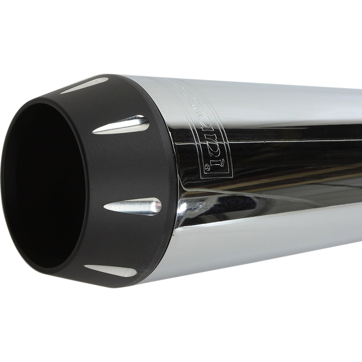 Bassani Xhaust Road Rage 2-Into-1 Exhaust System - 13311R For Harley Dyna 1991-2005