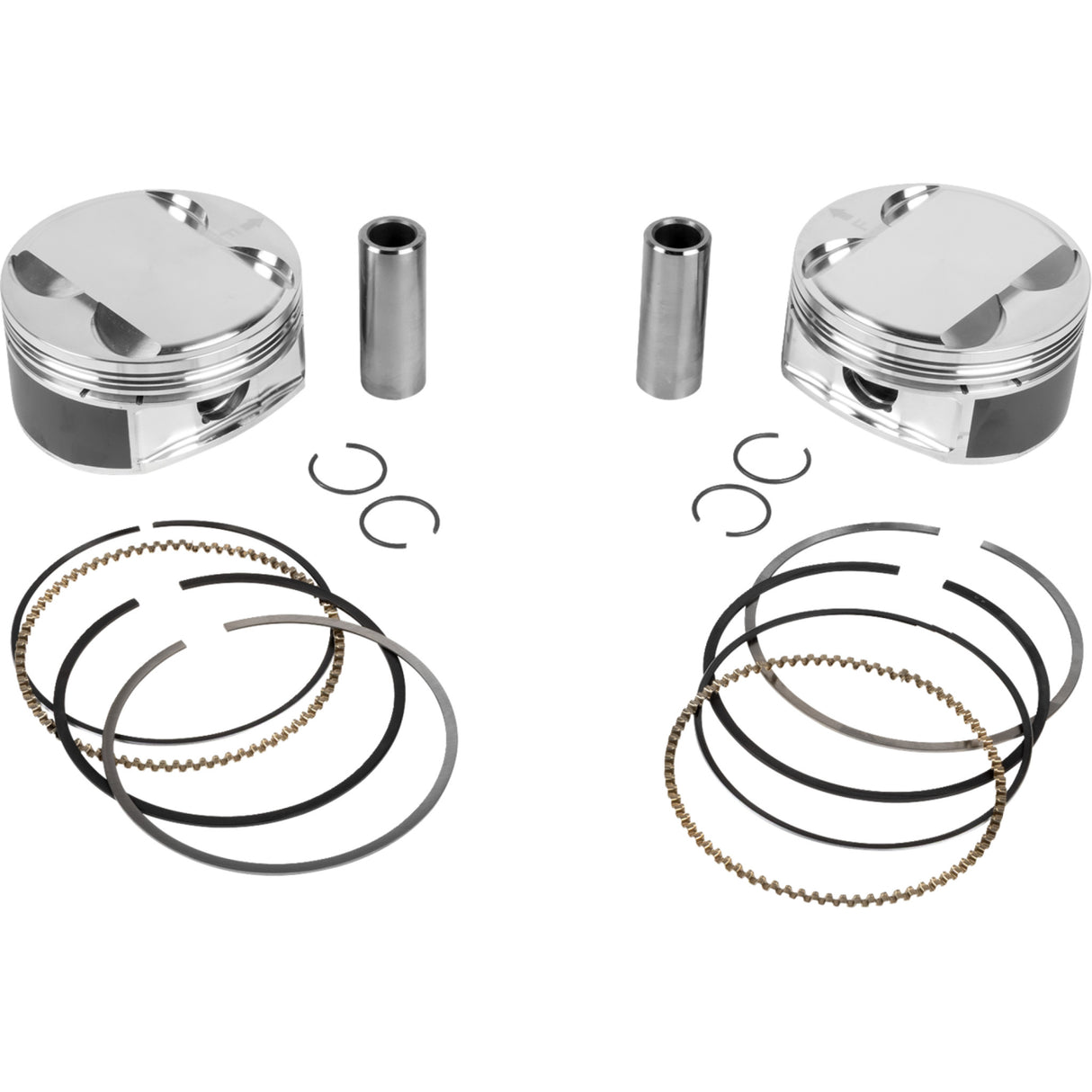 JE PISTONS 0910-6992 398728 Piston Kit 4.080" bore - 4.375" stroke - 11.5:1 cr - 114" m8