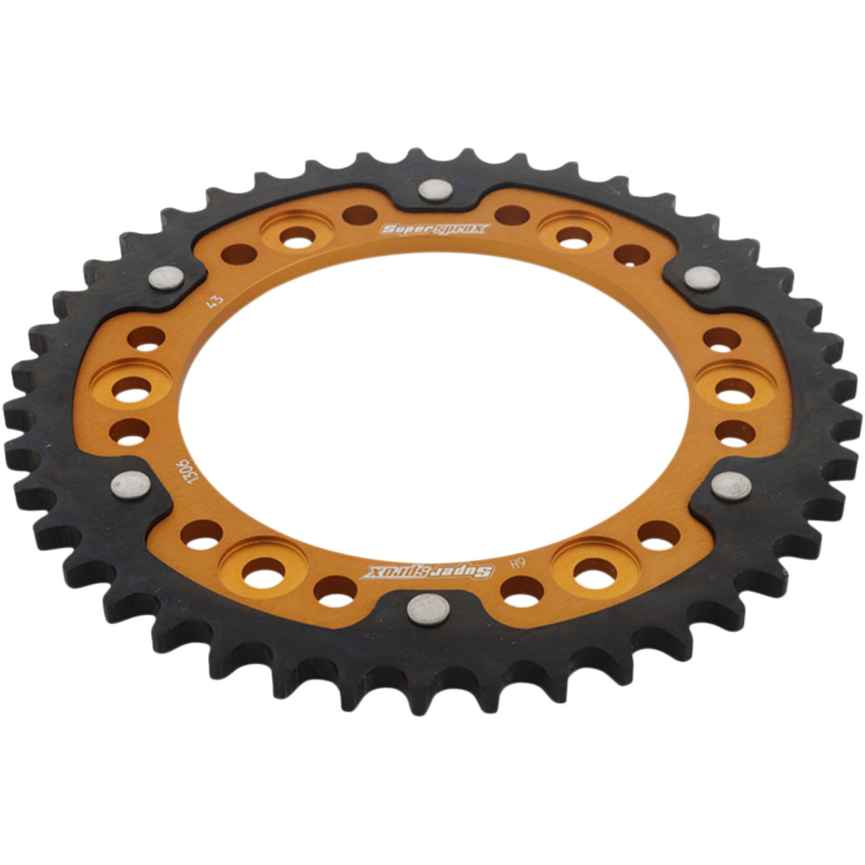 SUPERSPROX 1210-1946 RST-1306-43-GLD Stealth Rear Sprocket 43 tooth - gold - honda