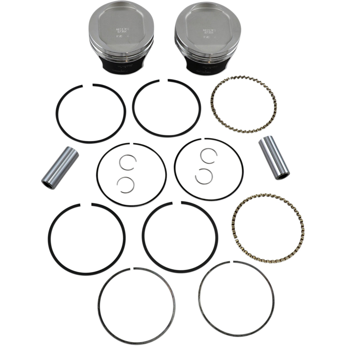 Wiseco Tracker Series™ Piston Kit 3.518" 883 Cc Bored to 1200 Cc +0.020" 883 - K0213P2 For Harley Sportster 1986-2022