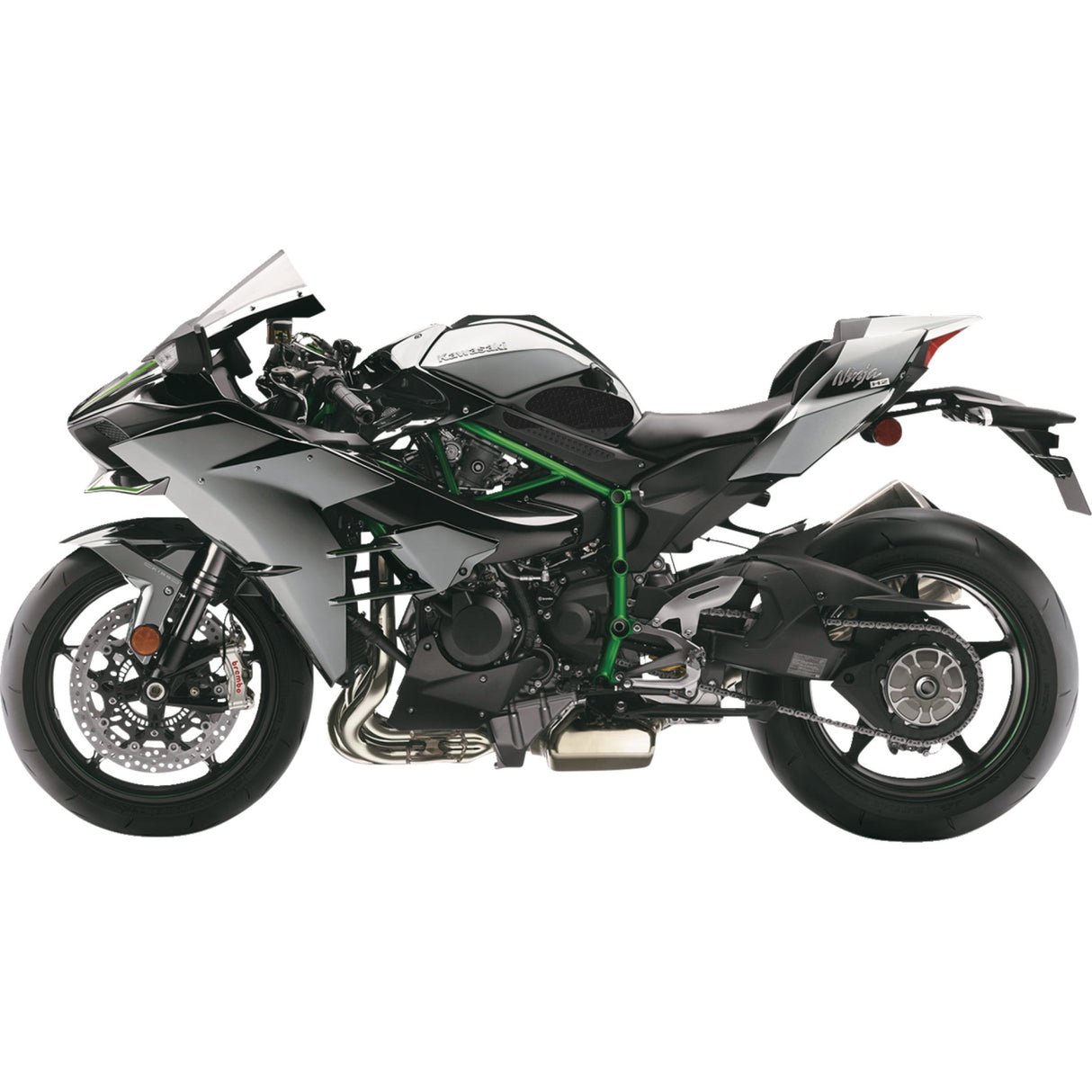 Stompgrip Sticker Kit - 55-10-0108B Kawasaki Ninja / Ninja H2R / Ninja Carbon 2015-2025
