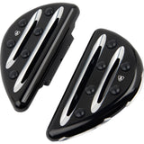 Arlen Ness Deep Cut Floorboards Passenger Black - 06-867 For Harley Motorcycles 1980-2026
