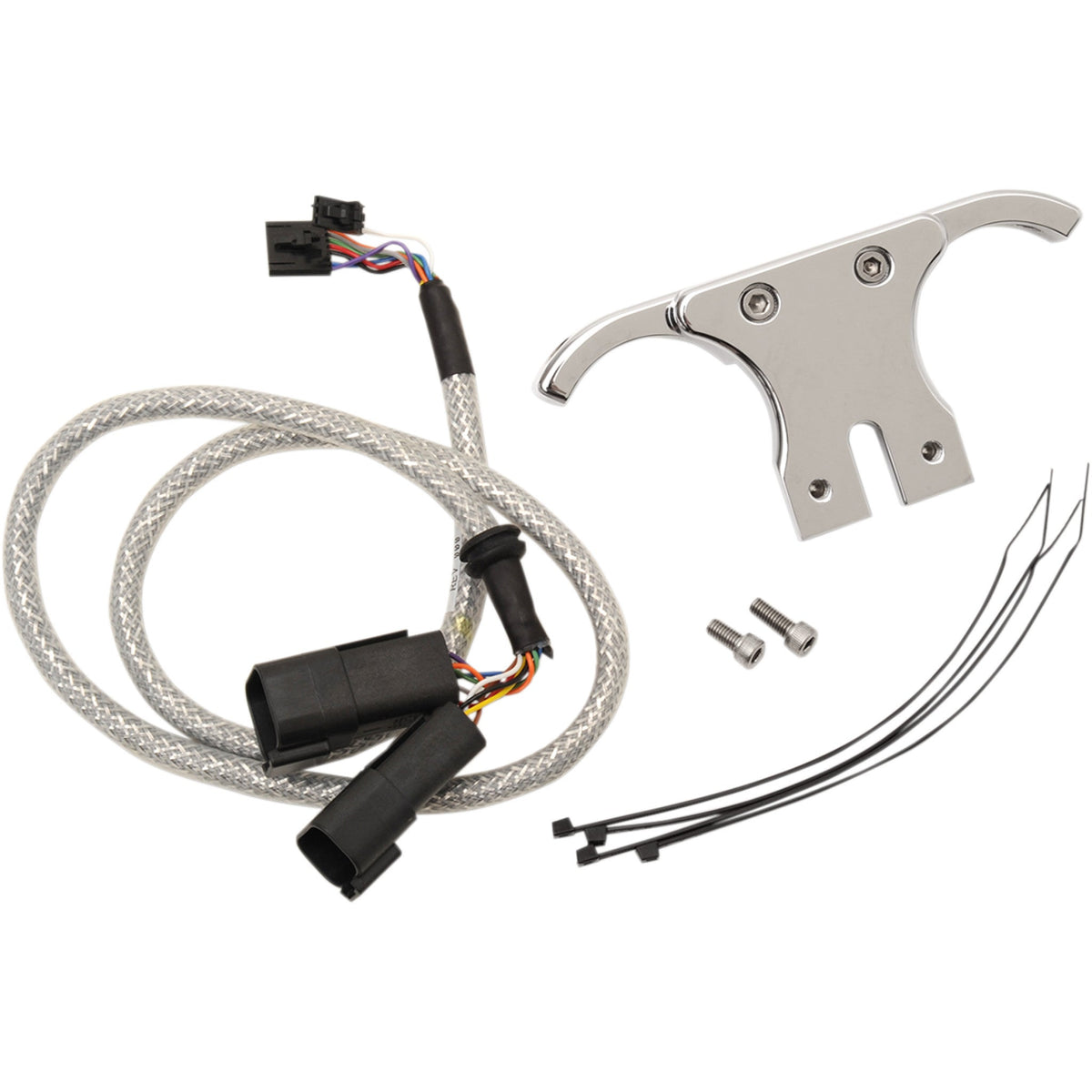 DAKOTA DIGITAL 2210-0117 AI-250 Speedometer Mount - Chrome Handlebar C ...
