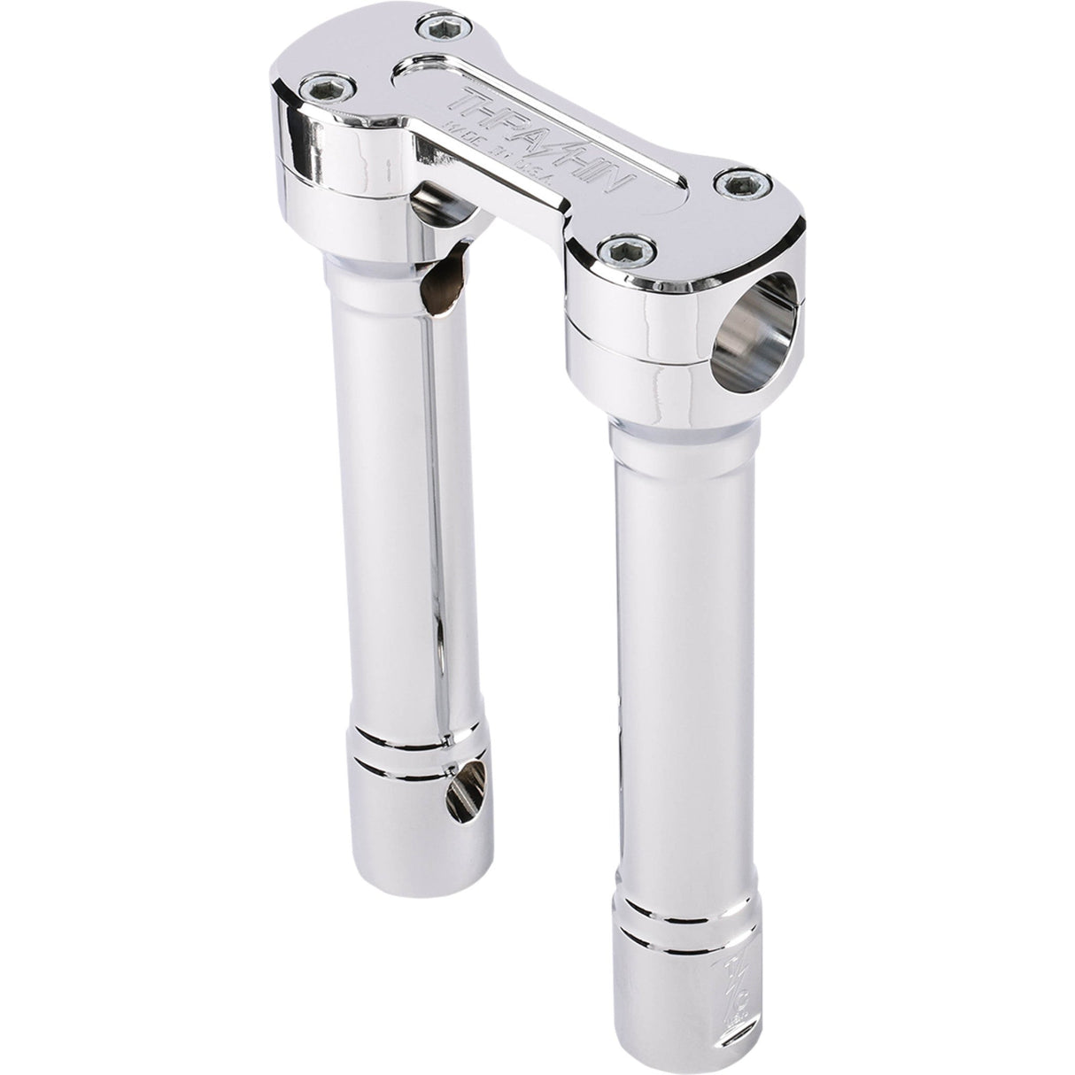 Thrashin Supply CO. Hole Shot Risers 8" Chrome - TSC-8100-3 For Harley Motorcycles 1973-2026