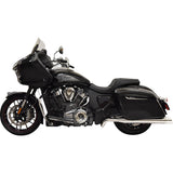 Bassani Xhaust True Dual Exhaust System Chrome - 8H16S For Indian Challenger 2020-2025