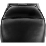 LePera Outcast Seat With Backrest Plain - LV-997BR For Harley Touring 2023-2026