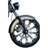 KLOCK WERKS 1402-0363 KWF-04-0339 Front Fender for Indian Scout Outrider Front Fender - Steel - 16"-19" - Indian Scout