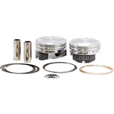 KB Performance Hypereutectic Piston Kit 3.750" Standard 8.8:1 CR 88" Twin Cam - KB425C.STD For Harley Motorcycles 1999-2006