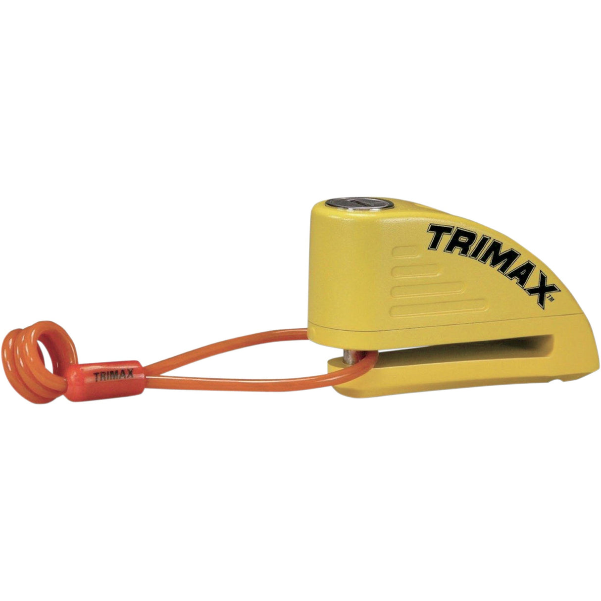 TRIMAX 4010-0185 TAL88YL Alarm Disc Lock yellow - 7 mm pin