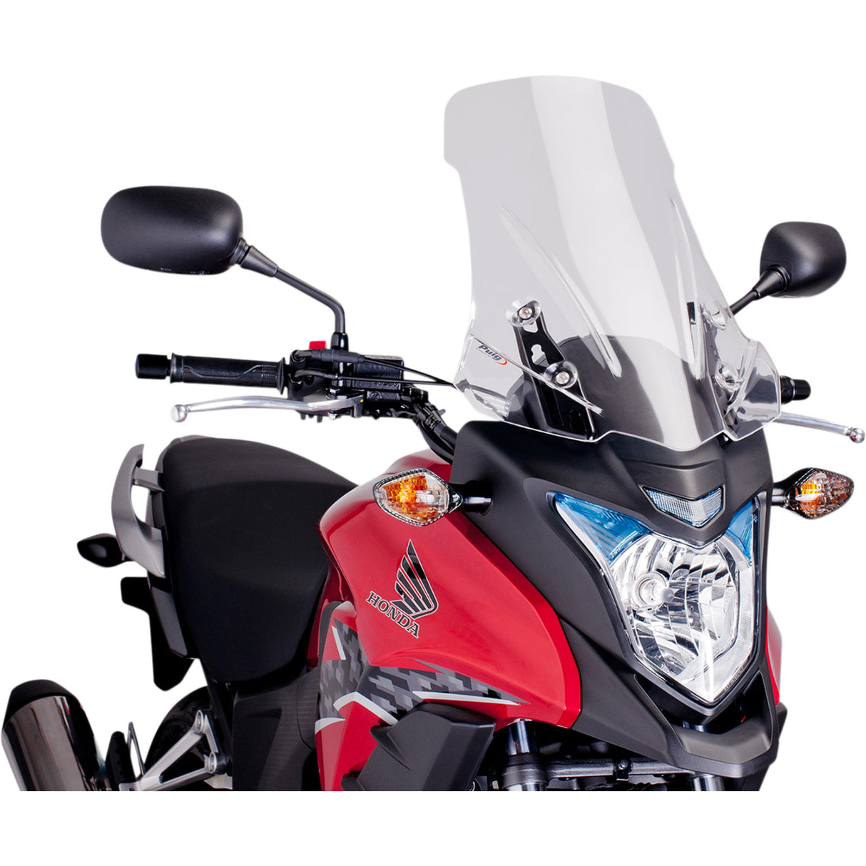 Puig Hi-Tech Parts Z-Racing Windshield - 6480W Honda CB500X 2013-2016