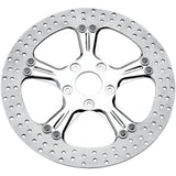 Performance Machine Wrath Brake Rotor - 0133-1800WRAS-CH For Harley Motorcycles 2006-2017