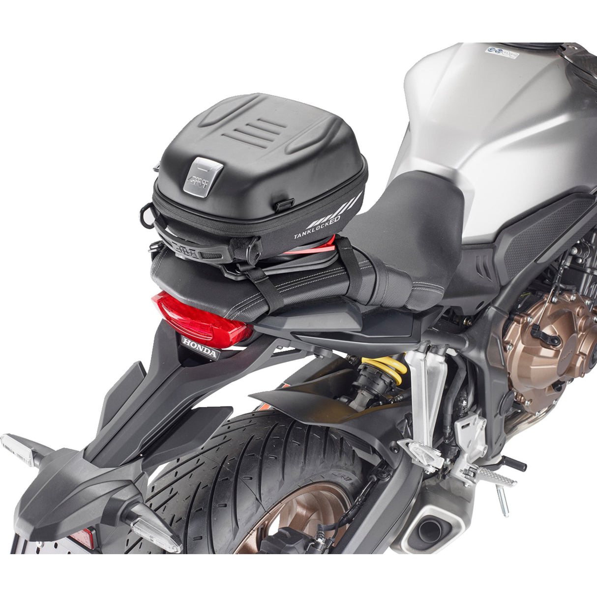GIVI 3502-0563 ST605+ Sport-T 5 Liter Tanklock Tank Bag Tank Bag - 5 Liter