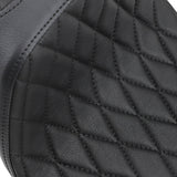 Drag Specialties Predator III Seat - 0804-0758 For Harley Sportster 1957-1978
